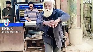 Grab baba is dancing