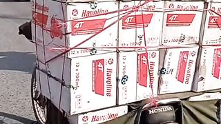 Best jugaad on bike....