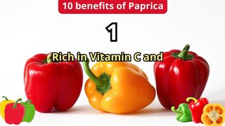 10 benefits of paprica