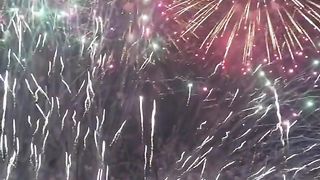 Amazing fireworks display