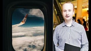 A Russian citizen arrived in the United States on a plane with a passport and visa