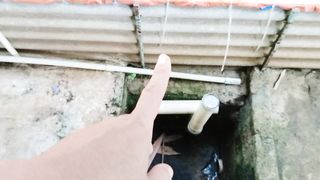 Drainase kolam WAJIB ada, cukup sulit buatnya, tapi besar manfaatnya