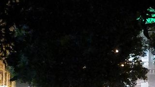 Night on road