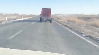 Руснявых "патриотов" заставили снять Z-наклейку со стекла в Казахстане
