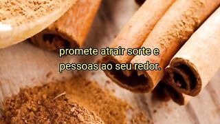 a canela da sorte