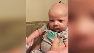 What Happens when Baby Play With Daddy _ Funniest Moments of Baby And Daddy _ Baby Cute.mp4
