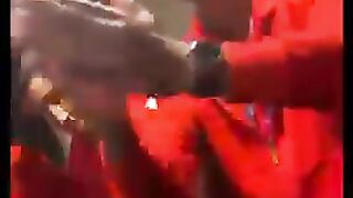 احتفال لاعبي المنتخب الوطني المغربي