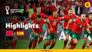 DRAMA as Atlas Lions make history! MOROCCO VS SPAIN FIFA WORLD CUP 2022