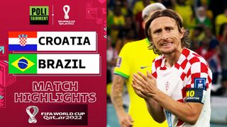 CROATIA VS BRAZIL | MATCH HIGHLIGHTS - QATAR FIFA WORLD CUP 2022