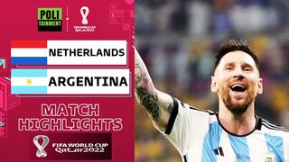 NETHERLANDS VS ARGENTINA | MATCH HIGHLIGHTS - QATAR FIFA WORLD CUP 2022