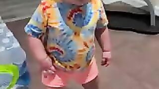 Little Girl Vehemently Denies Touching Dog Food