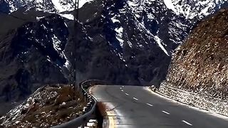 Gilgit Mountain Snowfall Gilgit Baltistan
