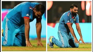 Viral video of avoiding prostration in World Cup, Indian cricketer Shami broke the silence