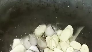 Tumis gambas sarden
