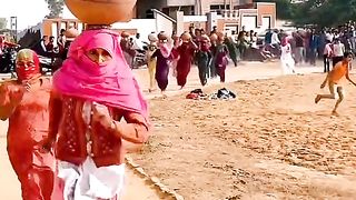 a woman runner with watery throat
