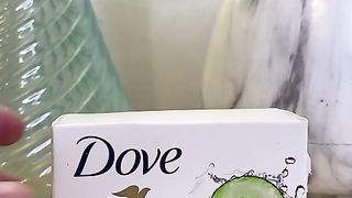 Dove Skin Care Beauty Bar For Softer Skin Cucumber and Green Tea More Moisturizing Than Bar Soap 375 oz 14 Bars  Beauty  Personal Care