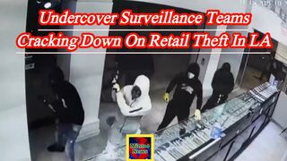 Undercover surveillance teams cracking down on retail theft in LA