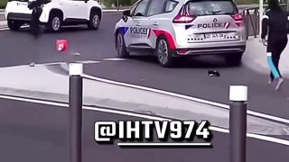 When the police flee