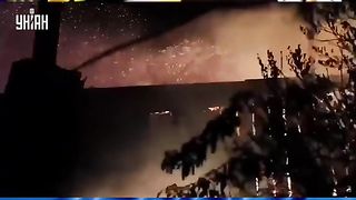 НОЩНА  РАКЕТНА  АТАКА  ПО КИЕВ