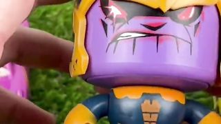 Satisfying Video l Making Rainbow Milk Bottle & Magic Egg With Kinetic Sand Cutting ASMR#135