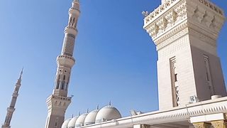 مسجد نبوی کا خوبصورت منظر