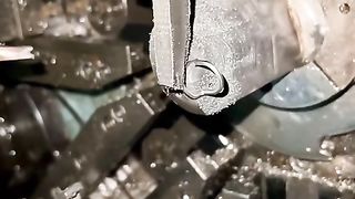 spring production process, mechanical beauty.
