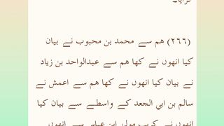 Hadees No 266//sahih bukhari // books
