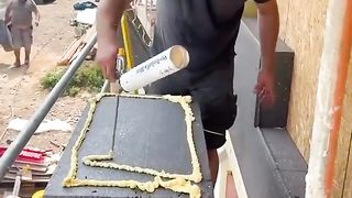 Foming brick