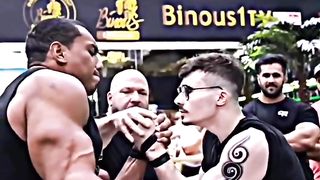 one-on-one arm wrestling