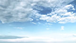 BLUE SKY ON THE BEACH