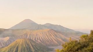 the beauty of Mount Bromo, Indonesia