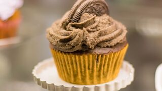 Oreo Peanut Butter Cupcakes, Pastelitos Oreo De Mantequilla De Maní
