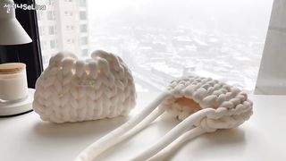 How to make an elegant knit bag