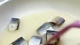 Tumis ikan asin peda