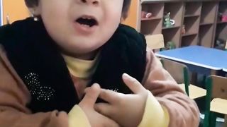 A very wonderful child's speech
