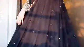 Heavy Embroidered With Front