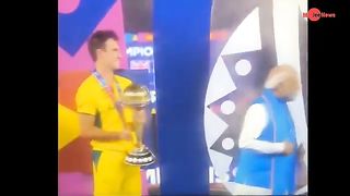 Pm modi troled on  world cup 2023 funy video