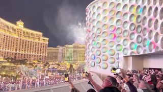 2024 New Years Eve Las Vegas Open Bar or Bottomless Bottles Party with Center Strip FIREWORKS View