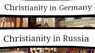 "Spiritual Tapestry: Tracing the rich threads of Christianity in Germany and Russia????????⛪????????