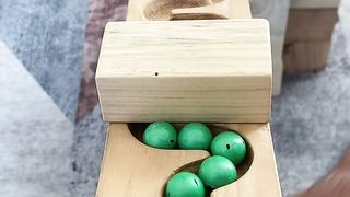 Wooden box balls games 6