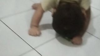 surprising baby action
