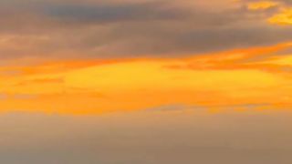 Sunset at sea