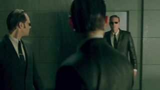 the matrix gun fire