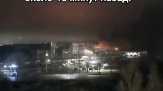 УДАРЪТ ПО БЕТОННИЯТ ЗАВОД В МАРИУПОЛ