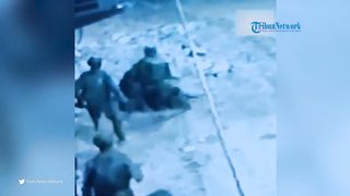 VIRAL IDF Soldier Falls into Sewer during Jenin Raid