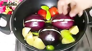 New recipe for making eggplant ♥️♥️♥️♥️