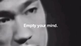 Powerful words by Bruce Lee attitude: brucelee