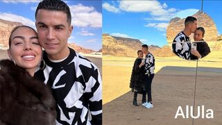 Cristiano Ronaldo, Georgina Rodriguez reaction to travelling