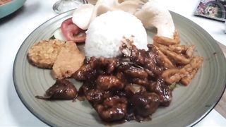 Black pepper rice