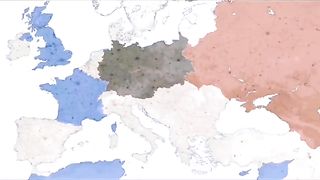 World War 2 Story In Europe In 1 Minutes